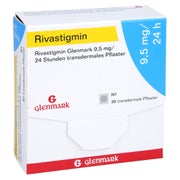 RIVASTIGMIN Glenmark 9,5 mg/24 Std. transd.Pflast. 30 St