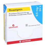 RIVASTIGMIN Glenmark 9,5 mg/24 Std. transd.Pflast. 42 St
