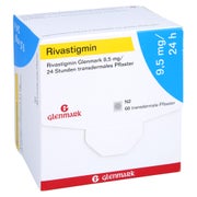 RIVASTIGMIN Glenmark 9,5 mg/24 Std. transd.Pflast. 60 St