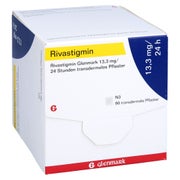 RIVASTIGMIN Glenmark 13,3 mg/24Std. transd.Pflast. 90 St