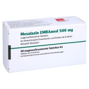 MESALAZIN EMRAmed 500 mg magensaftres.Tabletten 50 St