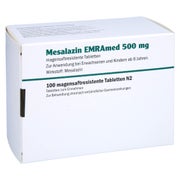 MESALAZIN EMRAmed 500 mg magensaftres.Tabletten 100 St