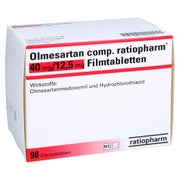 OLMESARTAN comp.ratiopharm 40/12,5 mg Filmtabl. 98 St