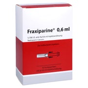 FRAXIPARINE 0,6 ml Injektionslösung i.e.Fertigspr. 10X0,6 ml