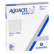 Aquacel Ag Extra 10x10 cm Kompressen 10 St