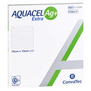 Aquacel Ag+ Extra 15x15 cm Kompressen 5 St