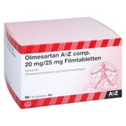 OLMESARTAN AbZ comp.20 mg/25 mg Filmtabletten 98 St