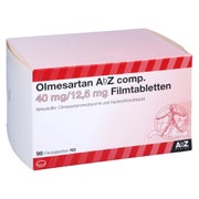 OLMESARTAN AbZ comp.40 mg/12,5 mg Filmtabletten 98 St