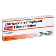 ETORICOXIB-ratiopharm 90 mg Filmtabletten 7 St