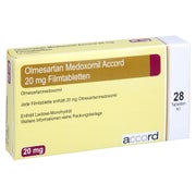 OLMESARTAN MEDOXOMIL Accord 20 mg Filmtabletten 28 St