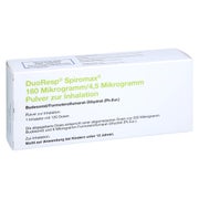 DUORESP Spiromax 160µg/4,5µg/Dosis 1x120ED Inh.-P. 1 St