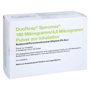 DUORESP Spiromax 160µg/4,5µg/Dosis 3x120ED Inh.-P. 3 St