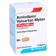 AMLODIPIN/Valsartan Mylan 10 mg/160 mg 98 St