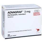 Advagraf 3 mg Hartkapseln retardiert 100 St