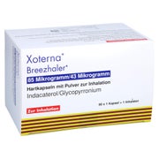 XOTERNA Breezhaler 85 µg/43 µg Hartk.m.Plv.z.Inh. 90 St