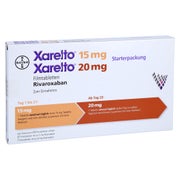 XARELTO 15 mg + 20 mg Filmtabletten Starterpackung 1 P