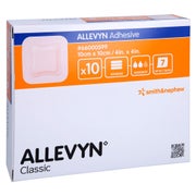 Allevyn Adhesive 10x10 cm haftende Wunda 10 St