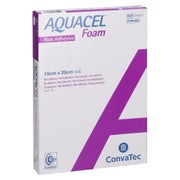 Aquacel Foam Nicht adhäsiv 15x20 cm Verb 5 St