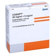 Cosopt 20 Mg/ml + 5 mg/ml Augentropfen 3X5 ml