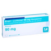 Etori-1a Pharma 90 mg Filmtabletten 20 St