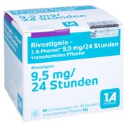 RIVASTIGMIN-1A Pharma 9,5 mg/24 Std. transd.Pfl. 60 St