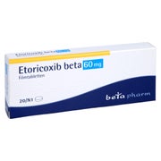 Etoricoxib beta 60 mg Filmtabletten 20 St