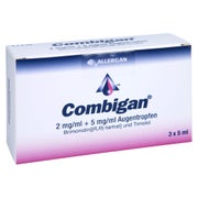 Combigan 2 Mg/ml + 5 mg/ml Augentropfen 3X5 ml