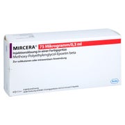 MIRCERA 75 Mikrogramm/0,3 ml Inj.-Lsg.i.e.F.-Sp. 3 St