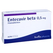 Entecavir beta 0,5 mg Filmtabletten 30 St