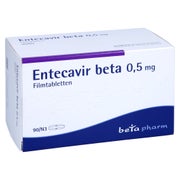 Entecavir beta 0,5 mg Filmtabletten 90 St