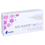 ASUMATE 30/21+7 0,15 mg/0,03 mg Filmtabletten 84 St