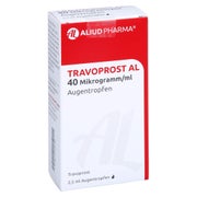 TRAVOPROST AL 40 Mikrogramm/ml Augentropfen 2,5 ml