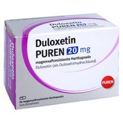 DULOXETIN PUREN 20 mg magensaftresist.Hartkapseln 56 St