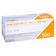 VANCOMYCIN Dr.Eberth 500mg P.z.H.e.Inf./L.z.Einn. 10 St