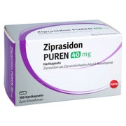Ziprasidon Puren 40 mg Hartkapseln 100 St