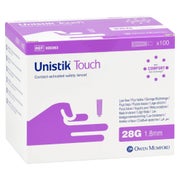 Unistik Touch 28 G Sicherheitslanzetten 100 St