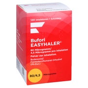 BUFORI Easyhaler 80/4,5 µg/Dosis 120 ED+Schutzbox 1 St