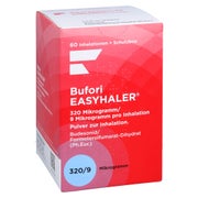 BUFORI Easyhaler 320/9 µg/Dosis 60 ED+Schutzbox 1 St