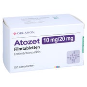 Atozet 10 Mg/20 mg Filmtabletten 100 St