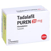 Tadalafil Puren 20 mg Filmtabletten 12 St