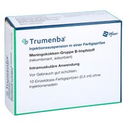 TRUMENBA 0,5 ml Injektionssuspen.i.e.Fertigspritze 10 St