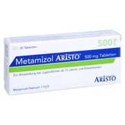 Metamizol Aristo 500 mg Tabletten 20 St