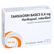 TAMSULOSIN BASICS 0,4 mg Hartkaps.retard.SUN 30 St
