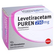 LEVETIRACETAM PUREN 250 mg Filmtabletten 100 St