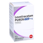 LEVETIRACETAM PUREN 250 mg Filmtabletten 200 St