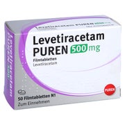 LEVETIRACETAM PUREN 500 mg Filmtabletten 50 St