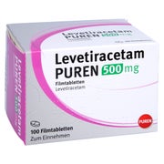 LEVETIRACETAM PUREN 500 mg Filmtabletten 100 St