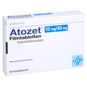 Atozet 10 Mg/40 mg Filmtabletten 30 St