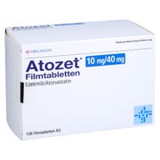 Atozet 10 Mg/40 mg Filmtabletten 100 St