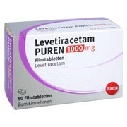 LEVETIRACETAM PUREN 1000 mg Filmtabletten 50 St